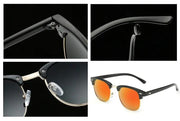 Orange Mirror Lens HD Polarized Lens Sunglasses Anti-Blue Ray Hydrophobic by dealonline.co.nz
