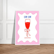 Cin Cin by Blank Wall Print Shop