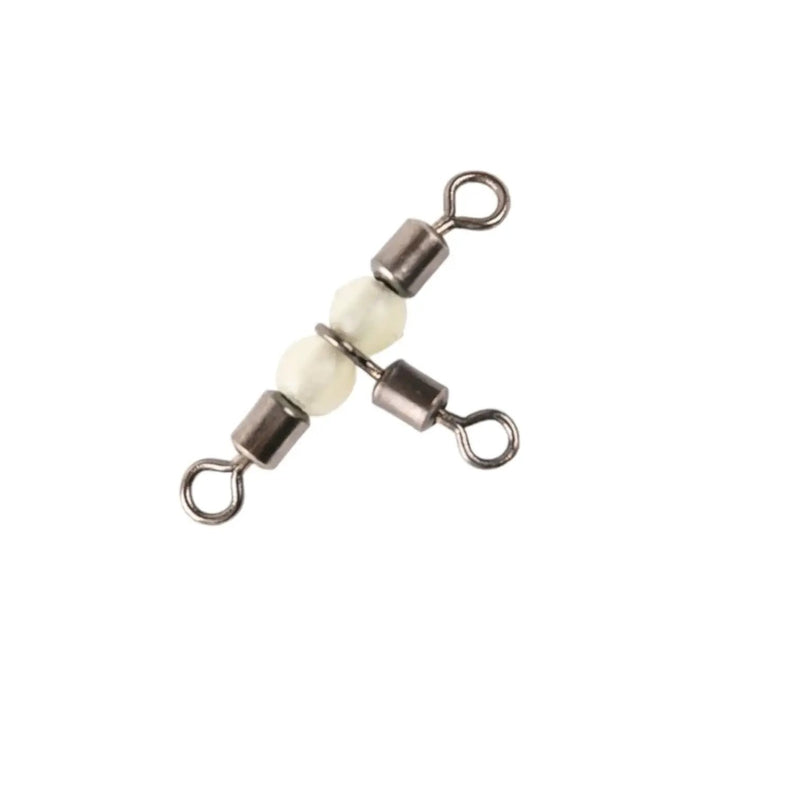 Crossline Rolling Swivel with Pearl Beads by WISE ANGLER