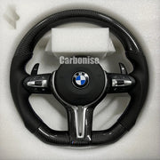 BMW Steering Wheel (Carbon Fiber+Perforated Leather) @26 by CARBONISE