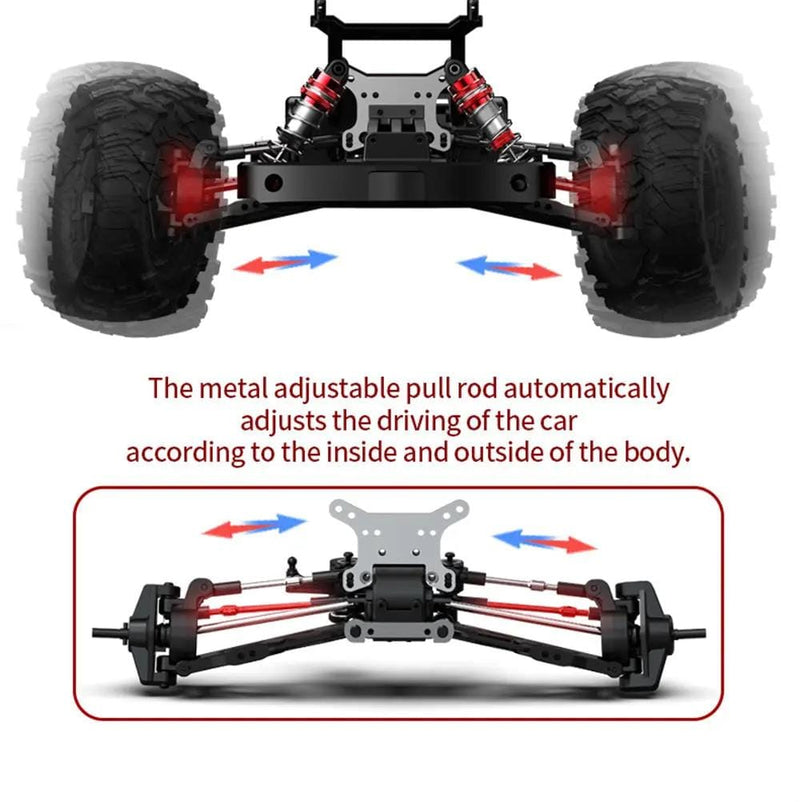 dealonline.co.nz dealonlinenz 46+ kmh 4WD Electric High Speed RC Truggy Off-Road 1:10 Vehicle Models High Speed 4WD RC Truggy Off Road Car 1 To 10 Scale