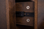 'Byron' Dark Oak Low Boy by sue-e furniture