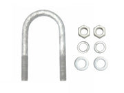 Round U Bolt M10 43x110mm With Nuts For Trojan Jockey Wheel Mounting by Trojan