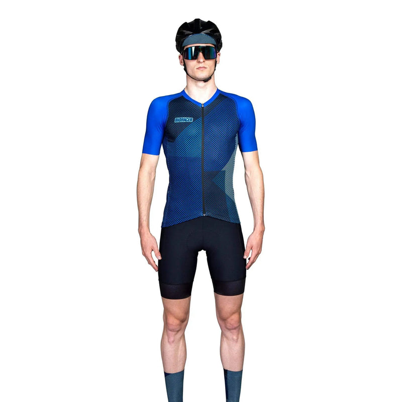 Bioracer Spitfire Jersey SS Blue Blitzz by Euro Cycling NZ