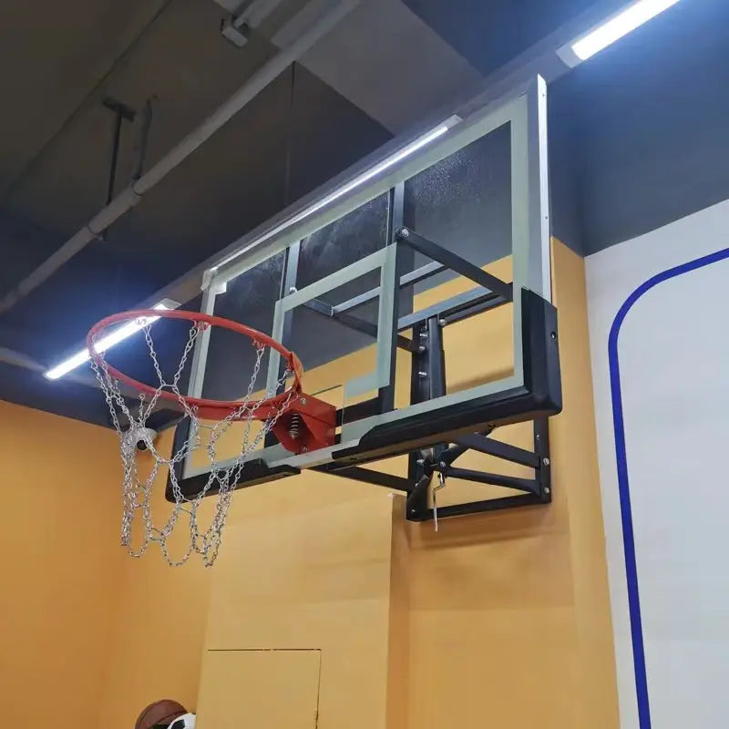 Action Outdoors Limited Adjustable Wall-Mounted Basketball Hoop for All Ages Adjustable Wall-Mounted Basketball Hoop for All Ages