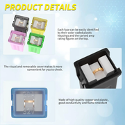 Car Fuse Combo Kit with Plastic Box by salelink.co.nz