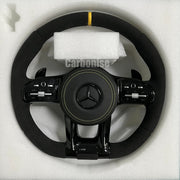 Mercedes-Benz Steering Wheel (Full Alcantara) #28 by CARBONISE