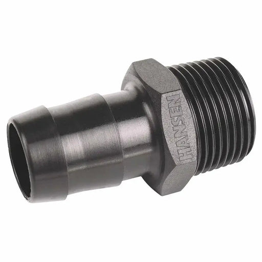Hansen Male Hose Tail – BSPT Thread to Hose Barb by Filtration Station NZ