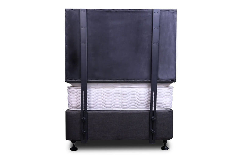 Fenland Headboard Black King Single by sue-e furniture
