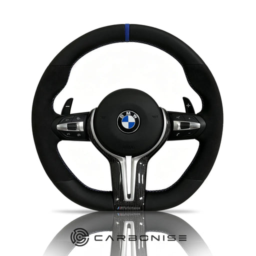 BMW Steering Wheel (Leather+Alcantara) @28 by CARBONISE