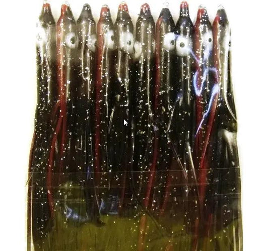 Sea- Harvester Lures NEEDLE FISH BLACK 90 MM PKT10 Needle Fish Black 90mm PKT10 Sea-Harvester