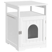 End Table for Pet House Pet Crate Indoor Cat Litter Box by Yaheetech