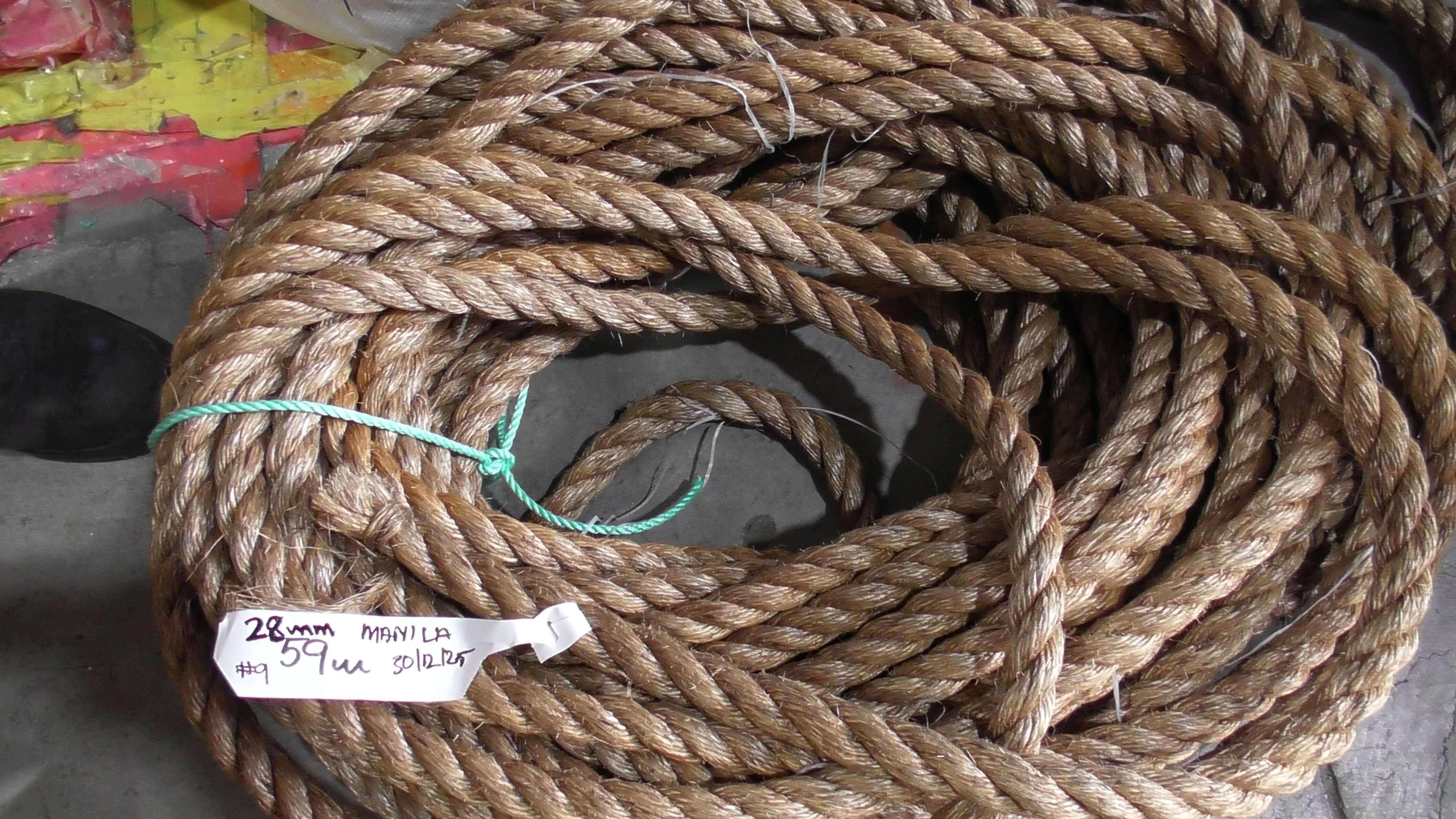 Manila Rope Shorts 28mm x 59 meters