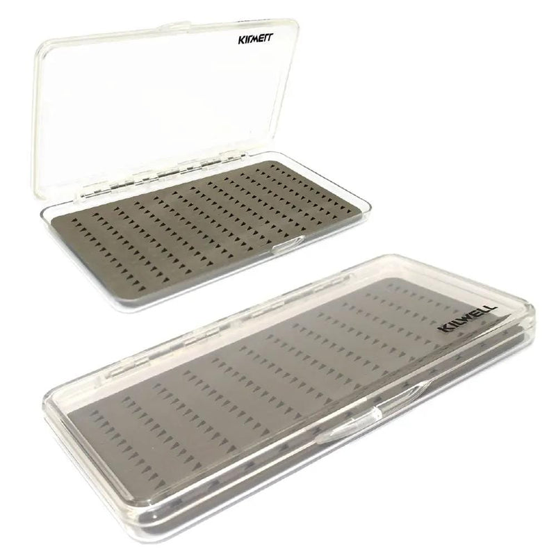 Kilwell Kilwell Fly Box ABS Tri Foam Large Kilwell Fly Box ABS Tri Foam Large