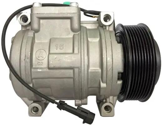 Air conditioning compressor Claas Renault Ares Ceres Cergos John Deere Denso 437100-5050 437100-5840 447100-2320 447100-2321 447100-2322 447100-6031 447170-2310 447170-8930 447170-89 31 447180-3480 447200-0090 447200-2230 12 volts by JBH AUTO PARTS