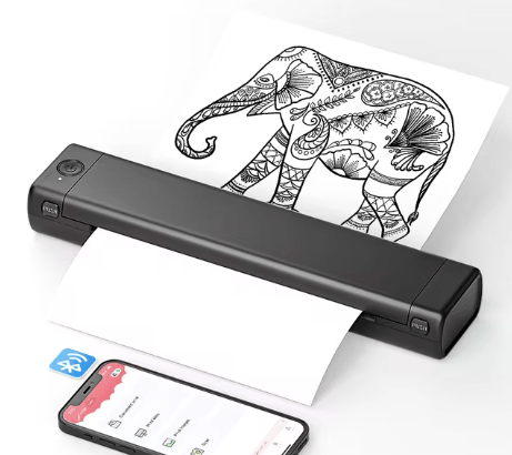 Action Outdoors Limited Portable Wireless A4 Thermal Printer (Single Unit) Portable Wireless A4 Thermal Printer (Single Unit)
