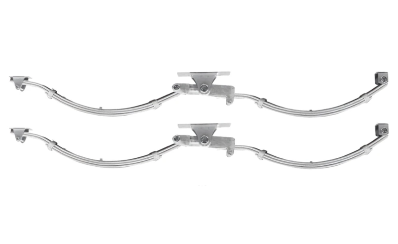 Slipper Eye Type - 2200kg - 45mm wide - Pair of trailer suspension components.