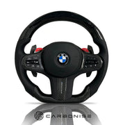 BMW Steering Wheel (Carbon Fiber+Perforated Leather) #29 by CARBONISE