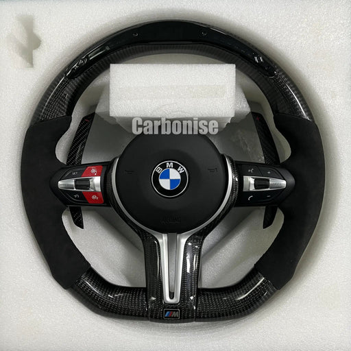 BMW Steering Wheel (Carbon Fiber+Alcantara) @29 by CARBONISE