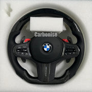 BMW Steering Wheel (Carbon Fiber+Perforated Leather) #29 by CARBONISE