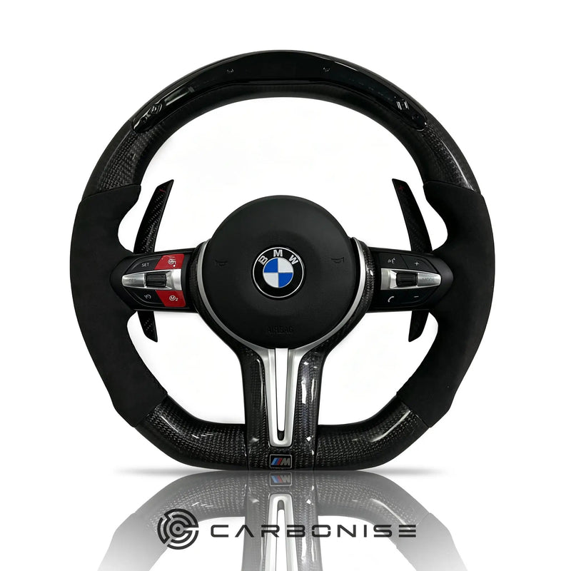 BMW Steering Wheel (Carbon Fiber+Alcantara) @29 by CARBONISE