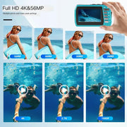 4K Digital Underwater Camera With Dual LCD Screens And 56MP Photo by Action Outdoors Limited