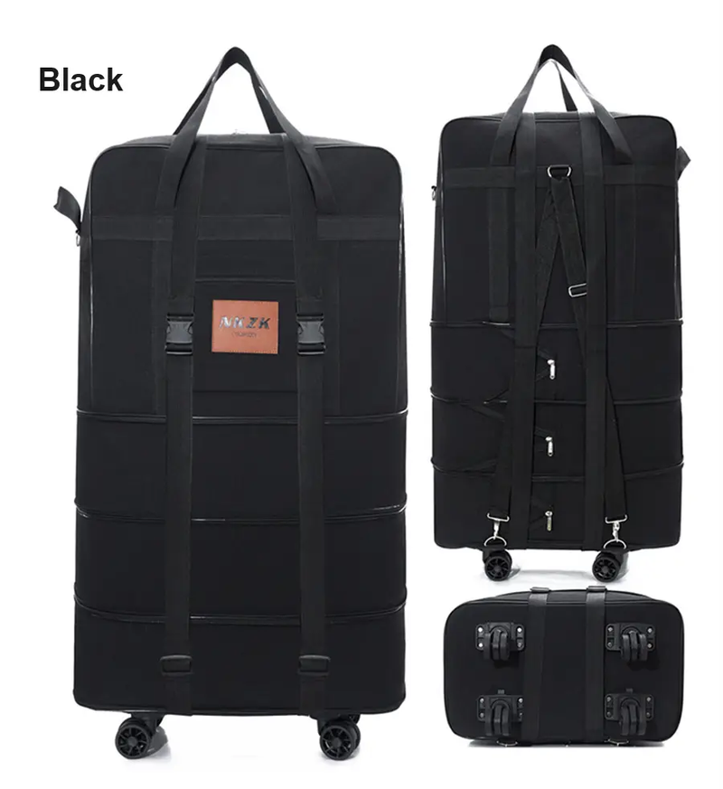 158L Expandable Luggage Bag – Foldable Rolling Travel Bag XCMF1183 by ECOTREK