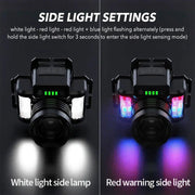 LED Headlamp Rechargeable Headlight Camping Lamp Outdoor Head Torch FishingLight by China Dropship