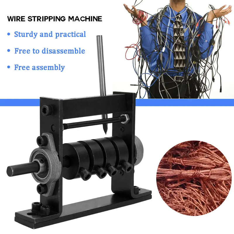 Manual Electric Wire Stripping Machine by salelink.co.nz