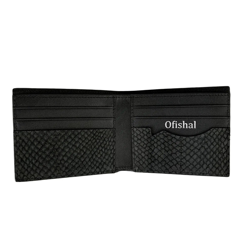 Fish Leather Bifold Wallet by Ofishal
