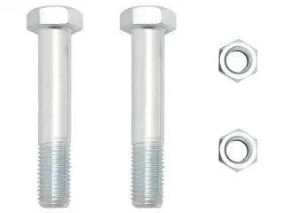 Bolt & nylock nut. 16mm dia x 90mm by Trojan