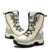 Women's Fleece-Lined Snow Boots - Warm Leather Winter Boots for Outdoor Activities by Mead's Supply & Equipment Outfitters limited