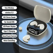 Post-Ear Bluetooth Headphones - Wireless Earphone with Voice Control & 4-8 Hour Battery | 3 Colors by Mead's Supply & Equipment Outfitters limited