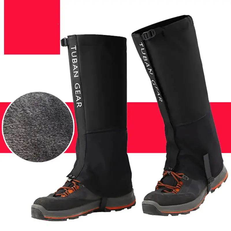 Outdoor Snow Gaiters for Mountaineering & Hiking - Waterproof Leg Protection Covers by Mead's Supply & Equipment Outfitters limited
