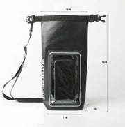 g8buynz 2L Dry Bag 500D PVC Outdoor Phone Protection Crossbody Bag 2L Dry Bag 500D PVC Outdoor Phone Protection Crossbody Bag