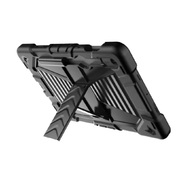 Samsung Galaxy Tab S8 Rugged Shockproof Case with Kickstand (Black) by techplus