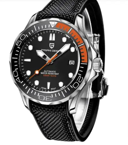 Chrono Edge Waterproof Luminous Watch - 100M Water Resistant with Leather & Steel Strap Options | Men's Timepiece by Mead's Supply & Equipment Outfitters limited