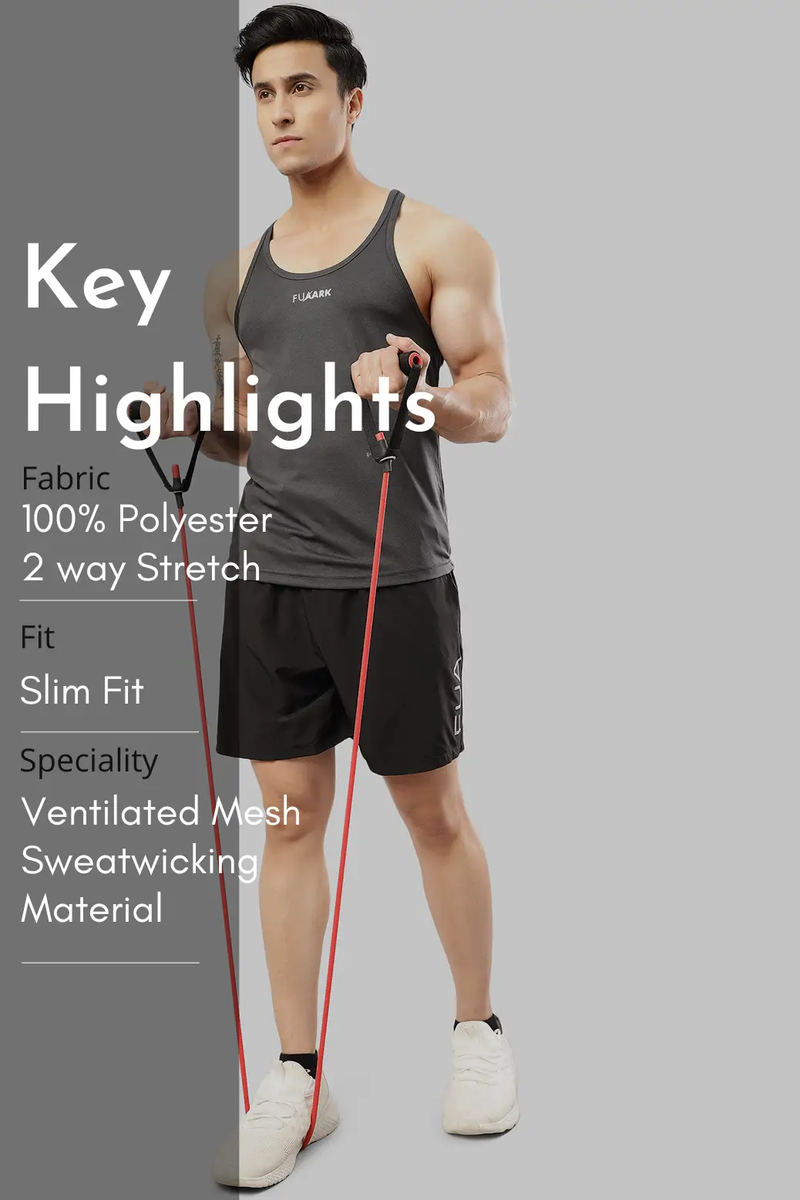 Mesh Stringer Dark Grey by Fuaark Nz