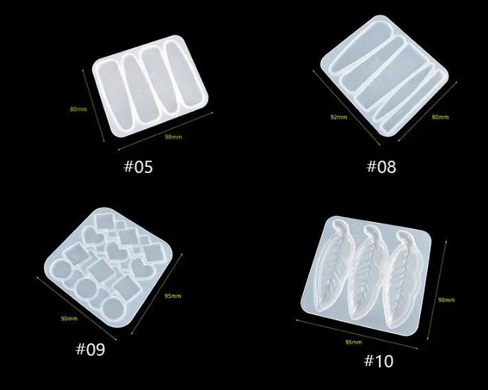 Silicone Resin Moulds for Hair Clip Making, Hair Clip, Silicone Jewelry Moulds for DIY Resin Hair Clips Barrettes Pin Making by Resin Art NZ
