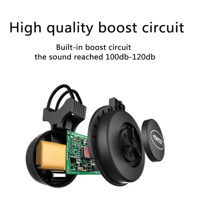 g8buynz g8buynz Electric Bike Horn Electronic Bicycle Bell 100-120 DB Waterproof 4 Sound Modes Electric Bike Horn Electronic Bicycle Bell 100-120 DB Waterproof 4 Sound Modes