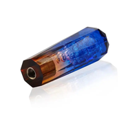 Car Shift Knob Blue/Purple/Brown 15cm by salelink.co.nz