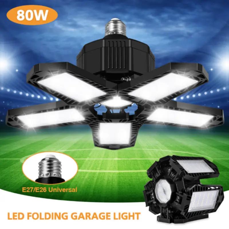 g8buynz g8buynz LED Garage Lights Deformable LED Garage Ceiling Lights with 4 Adjustable Pa... 8 LED Garage Lights Deformable LED Garage Ceiling Lights with 4 Adjustable Pa... 8