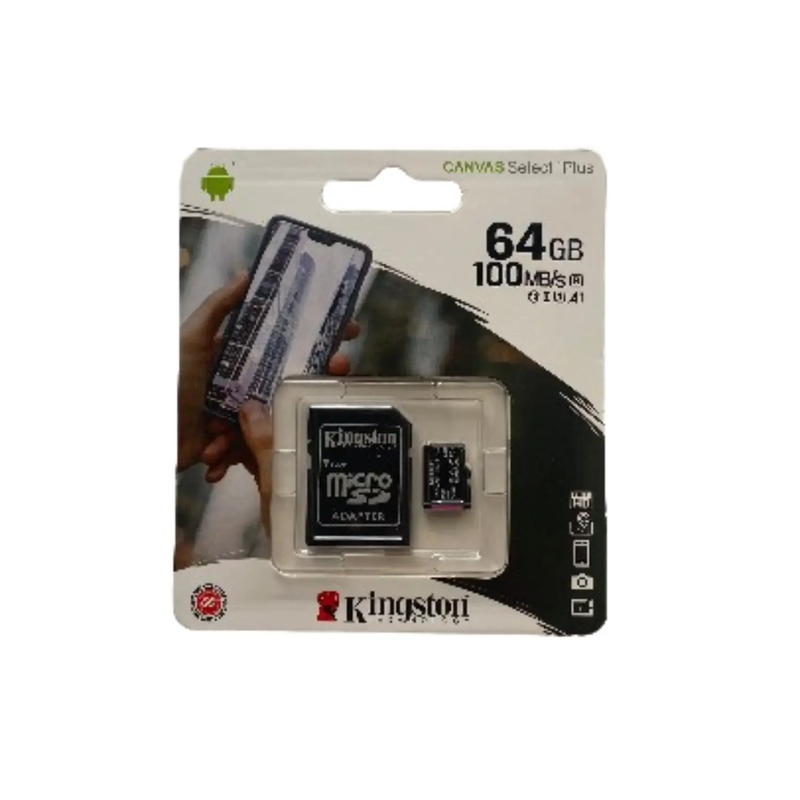 Kingston Memory Micro SD Card (32GB, 64GB, 128GB, 256GB) by 9eight5