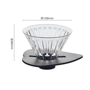 g8buynz g8buynz Coffee Dripper with a designed base Slow Brewing Accessories Small Coffee Dripper with a designed base Slow Brewing Accessories Small