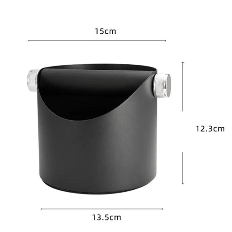 g8buynz g8buynz Stainless Steel Coffee Ground Bucket Coffee Knock Box Espresso Accessories Stainless Steel Coffee Ground Bucket Coffee Knock Box Espresso Accessories