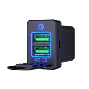 g8buynz g8buynz Car Charger QC3.0 Fast Charge for Toyota Dual USB Port Socket Fast Charging Car Charger QC3.0 Fast Charge for Toyota Dual USB Port Socket Fast Charging