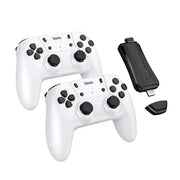 TV / PC Game Stick with 2x Wireless Controller, 20000 Classic Games Included by BroDeals