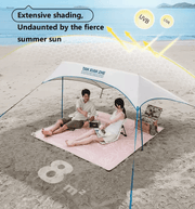 Canopy Tent – Ultra-Lightweight Outdoor Camping Shade with Silver Coating LDK2351 by ECOTREK