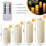 g8buynz g8buynz 12pcs Flameless  LED Candles Outdoor Indoor Battery Operated with 2pcs Remotes 12pcs Flameless  LED Candles Outdoor Indoor Battery Operated with 2pcs Remotes