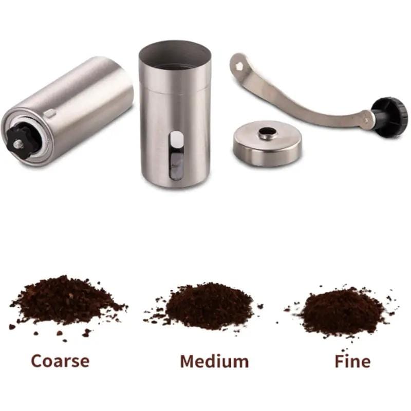 g8buynz g8buynz Hand Coffee Machine Coffee Grinder Pepper Mill Coffee Stainless Steel 304 Silver Hand Coffee Machine Coffee Grinder Pepper Mill Coffee Stainless Steel 304 Silver